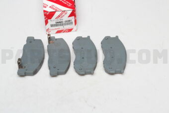 0446528381 PAD KIT, DISC BRAKE, FRONT