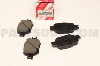 044652B010 PAD KIT, DISC BRAKE, FRONT