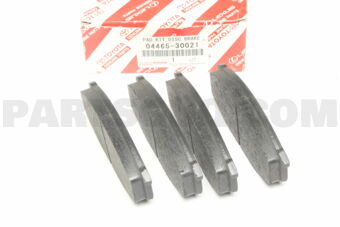 0446530021 PAD KIT, DISC BRAKE, FRONT