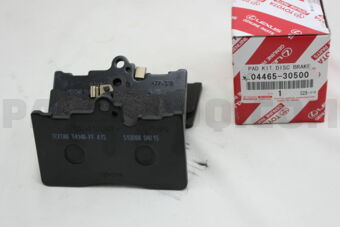 0446530500 PAD KIT, DISC BRAKE, FRONT