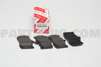 0446530510 PAD KIT, DISC BRAKE, FRONT