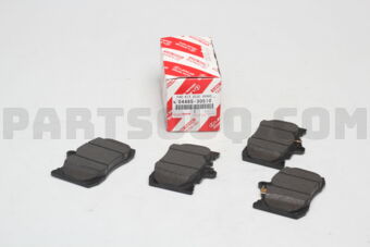 0446530510 PAD KIT, DISC BRAKE, FRONT
