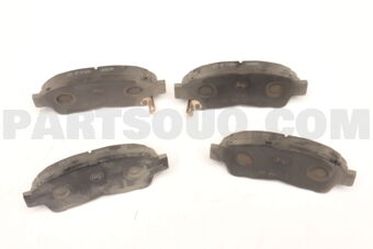 0446533210 Toyota PAD KIT, DISC BRAKE, FRONT