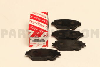 0446533240 PAD KIT, DISC BRAKE, FRONT