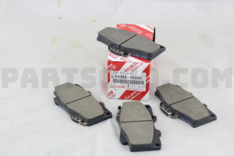 0446535040 PAD KIT, DISC BRAKE, FRONT