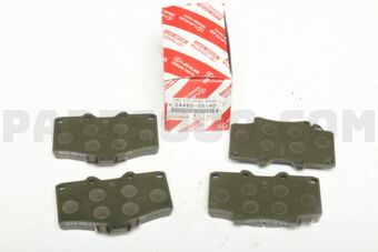 0446535140 PAD KIT, DISC BRAKE, FRONT