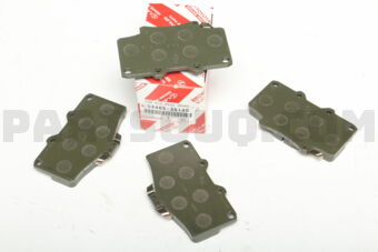 0446535140 PAD KIT, DISC BRAKE, FRONT