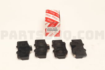 0446535240 PAD KIT, DISC BRAKE, FRONT
