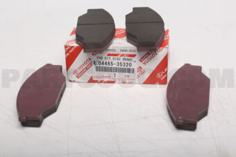 0446535320 Toyota PAD KIT, DISC BRAKE, FRONT