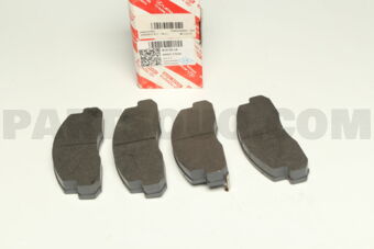 0446537030 PAD KIT, DISC BRAKE, FRONT