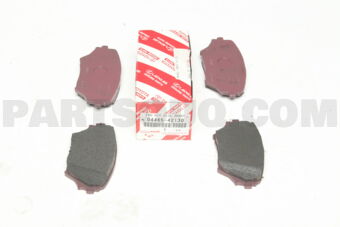 0446542130 PAD KIT, DISC BRAKE, FRONT