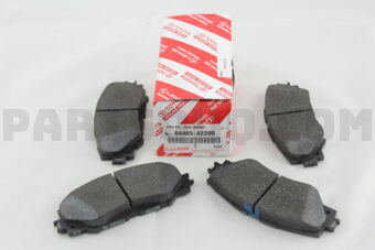 0446542200 PAD KIT, DISC BRAKE, FRONT