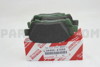 0446547050 PAD KIT, DISC BRAKE, FRONT