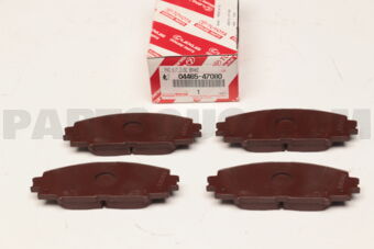 0446547080 PAD KIT  DISC BRAKE