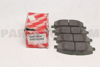 0446548030 Toyota PAD KIT, DISC BRAKE, FRONT