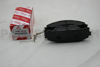 0446548150 PAD KIT, DISC BRAKE, FRONT