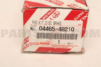 0446548210 PAD KIT, DISC BRAKE