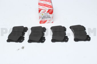 0446550260 PAD KIT, DISC BRAKE, FRONT