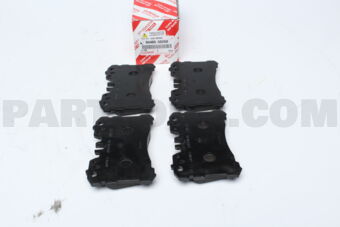 0446550260 PAD KIT, DISC BRAKE, FRONT