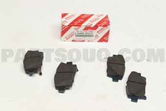 0446552210 PAD KIT, DISC BRAKE, FRONT