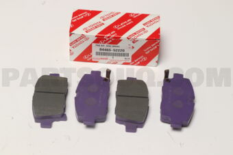 0446552220 PAD KIT, DISC BRAKE, FRONT
