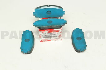 0446552320 PAD KIT, DISC BRAKE, FRONT