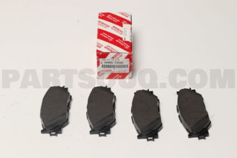0446553040 PAD KIT, DISC BRAKE, FRONT