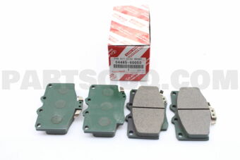0446560050 PAD KIT, DISC BRAKE, FRONT