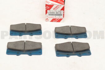0446560110 PAD KIT, DISC BRAKE, FRONT
