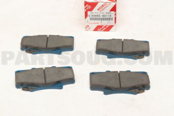 0446560110 PAD KIT, DISC BRAKE, FRONT