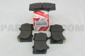0446560320 PAD KIT, DISC BRAKE, FRONT