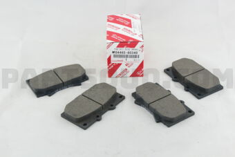 0446560340 PAD KIT, DISC BRAKE, FRONT