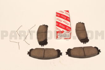 0446578010 Toyota PAD KIT, DISC BRAKE
