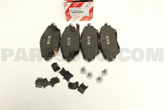 04465F4021 PAD KIT  DISC BRAKE