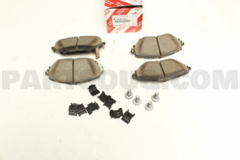 04465F4021 PAD KIT  DISC BRAKE