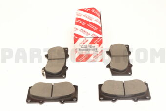 04465YZZE1 BRAKE PAD KIT