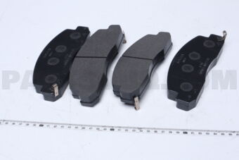 04465YZZE6 Toyota BRAKE PAD KIT