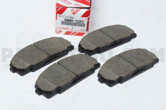 04465YZZF2 BRAKE PAD KIT