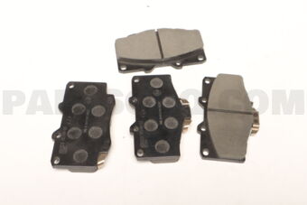 04465YZZJ1 PAD KIT DISC BRAKE