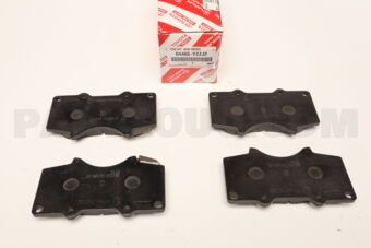 04465YZZJ2 BRAKE PAD KIT
