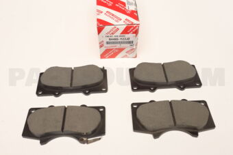 04465YZZJ2 BRAKE PAD KIT