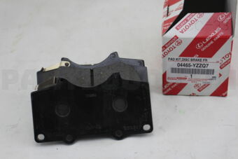 04465YZZQ7 PAD KIT DISC BRAKE F