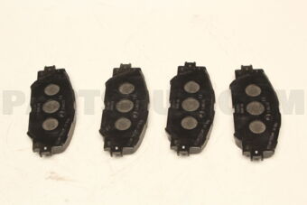 04465YZZT8 PAD KIT, DISC BRAKE