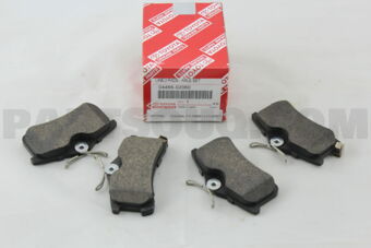0446602060 PAD KIT, DISC B