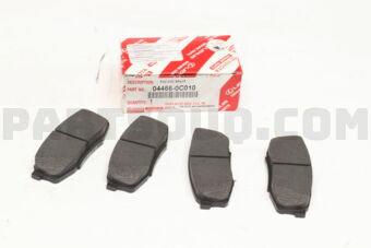 044660C010 PAD KIT, DISC BRAKE, REAR