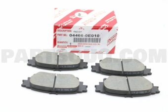 044660E010 PAD KIT, DISC BRAKE, REAR
