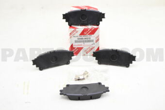 044660K010 PAD KIT  DISC BRAKE