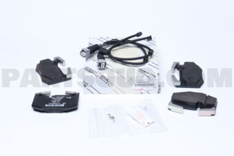 044660W070 Toyota PAD KIT, DISC BRAKE, REAR