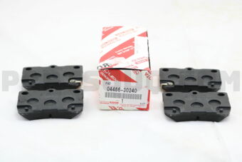 0446630240 PAD KIT, DISC BRAKE, REAR