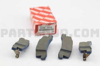 0446633110 PAD KIT, DISC BRAKE, REAR